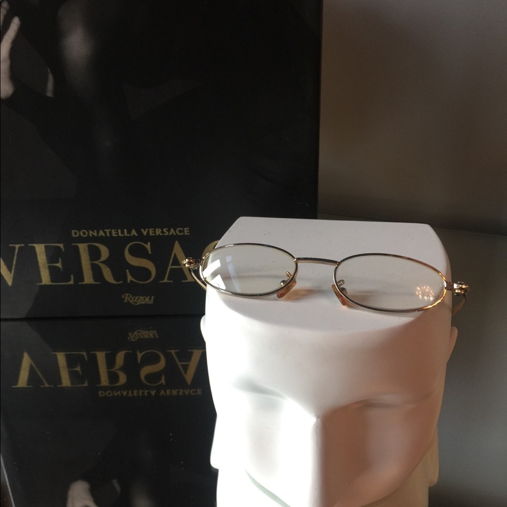 Versace Reading Gold Frames With Case - image 4